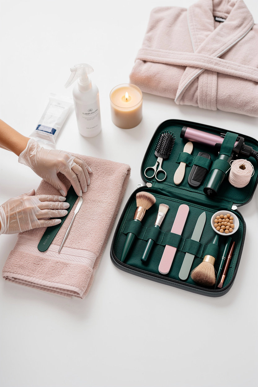 N Beauty Salon professional providing home salon services — convenient beauty treatments at your home across UAE emirates